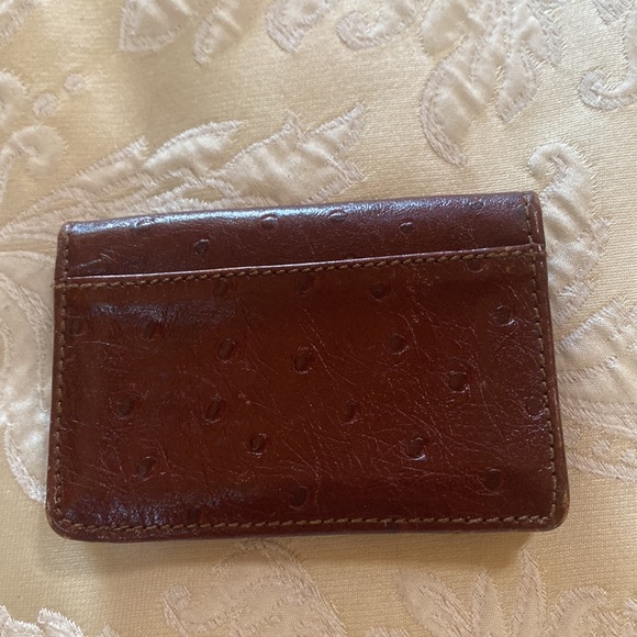 Like new! Vintage Giorgio Bernini ostrich wallet - Picture 6 of 6